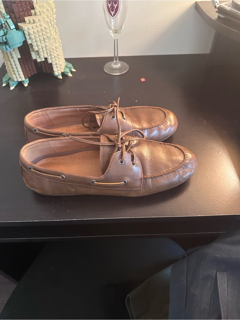 Sperry/Aritizia Brown Leather Women's Boat Shoes
